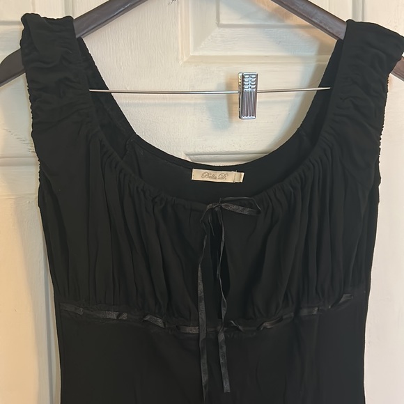 Black summer dress - Picture 2 of 3